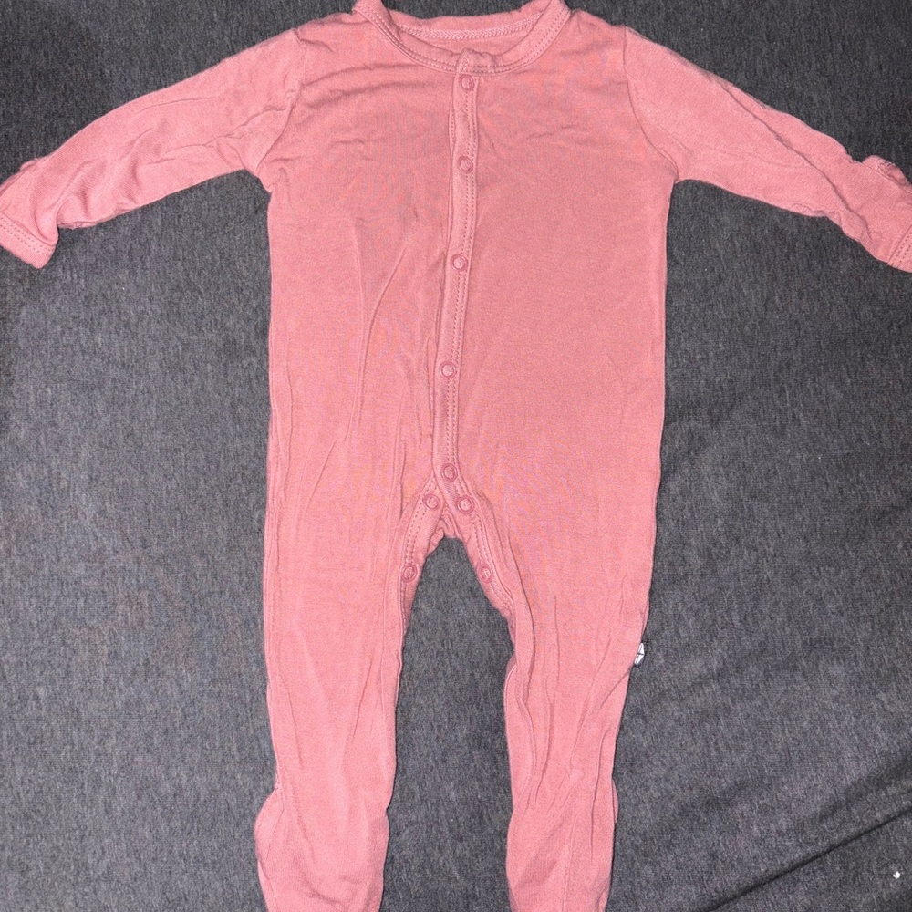 Kyte BABY Dusty Rose Kids One Piece Footie